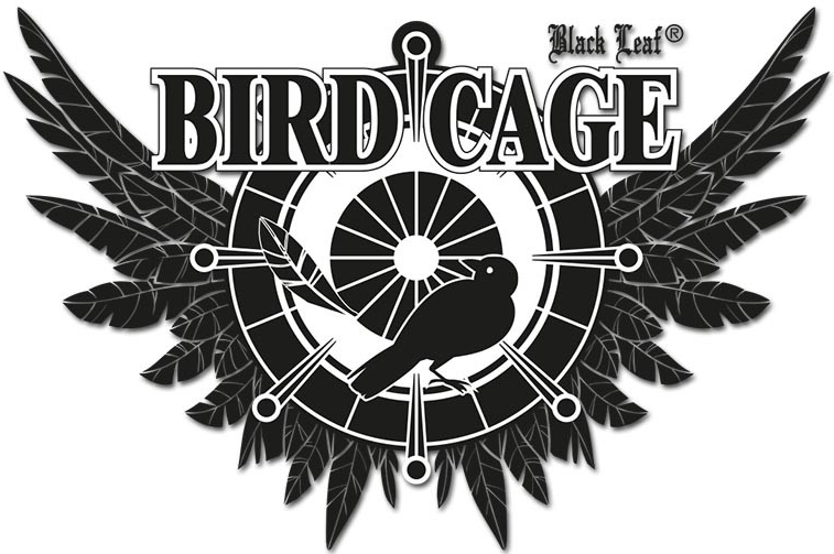 Black Leaf Bird Cage