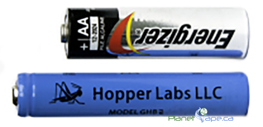 Grasshopper Vaporizer Battery Size