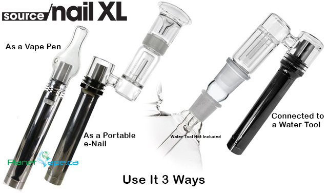 SOURCE nail XL Premium Kit eNail and Vape Pen eRig