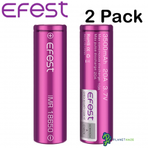 Efest IMR 18650 3500mAh 20A Batteries 2Pack