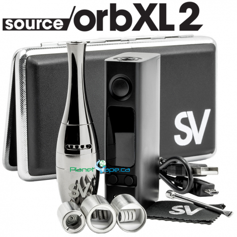 SOURCE orb XL 2 Travel Kit - Quad Coil & Quartz Coil-less Vape Pen