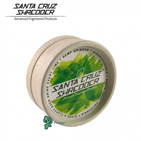 Santa Cruz Shredder Pure Hemp Grinder 2 Piece Top