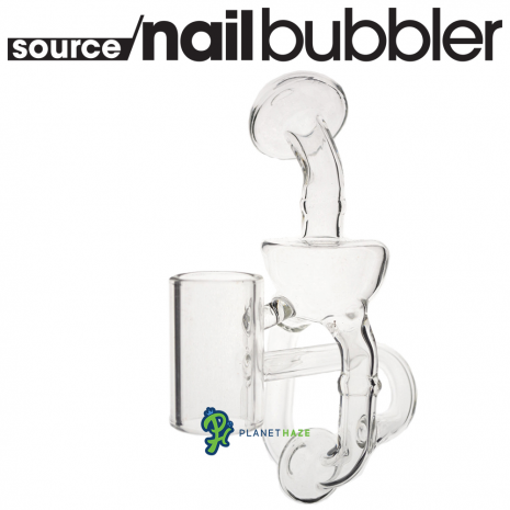 SOURCE nail XL Glass Recycler Back