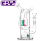 GRAV Labs Dual-Function Android Bubbler